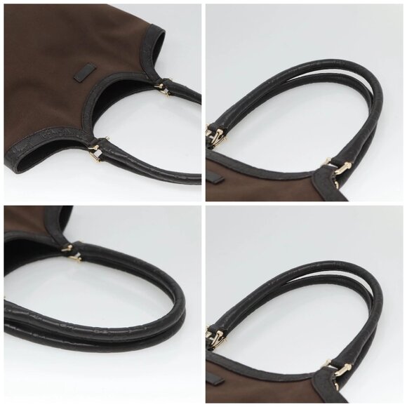 GUCCI Tote Bag Canvas Outlet Brown Gold 279153 Auth bs26148 - Picture 16 of 16